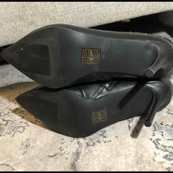 Kurt Geiger Women's Belgravia Pointed Toe Evil Eye High Heel Ankle Boots - Picture 8 of 8